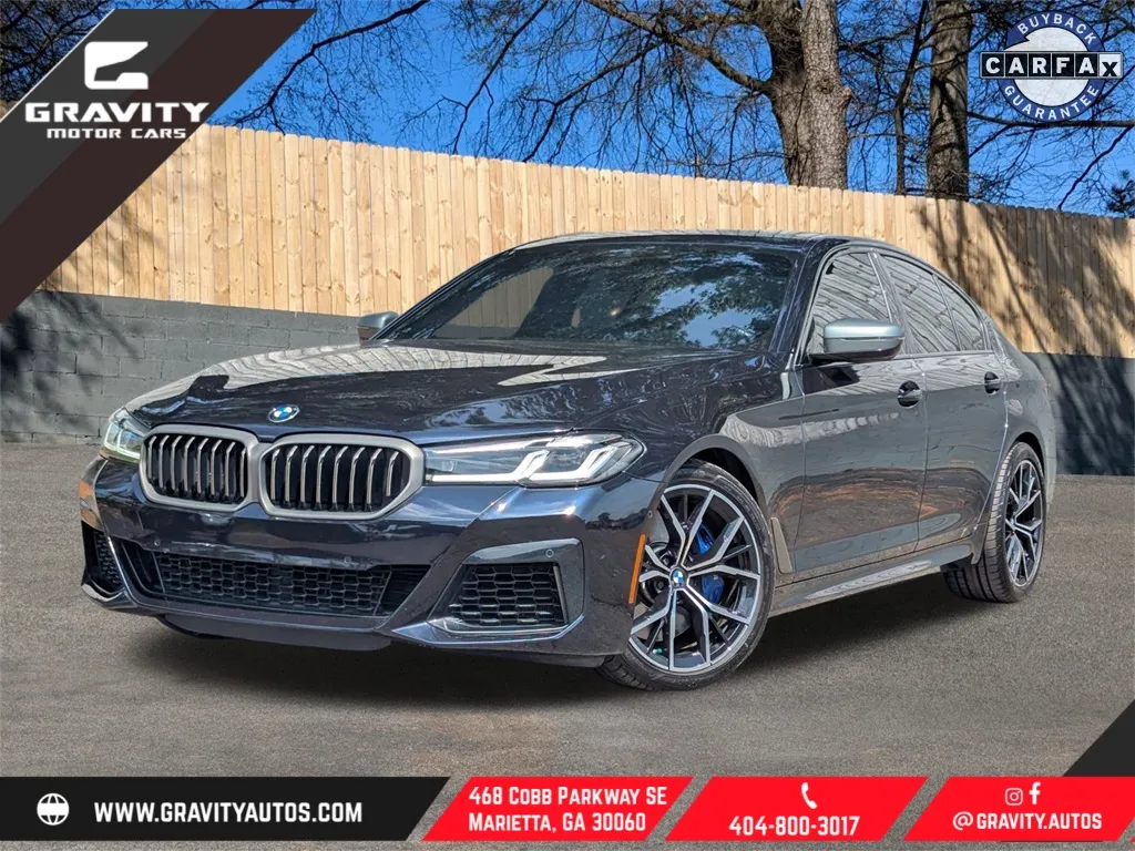 2022 BMW 5 Series M550i xDrive for sale in Marietta, GA
