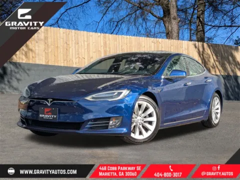 Blue 2020 Tesla Model S Long Range Plus for sale in Marietta, GA