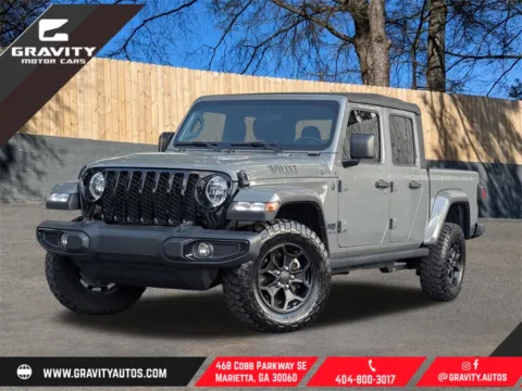 Gray 2022 Jeep Gladiator Sport for sale in Marietta, GA