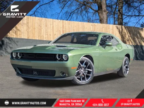 Green 2021 Dodge Challenger SXT for sale in Marietta, GA