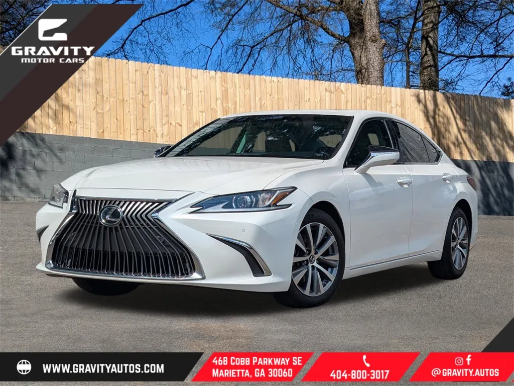 White 2021 Lexus ES 350 for sale in Marietta, GA