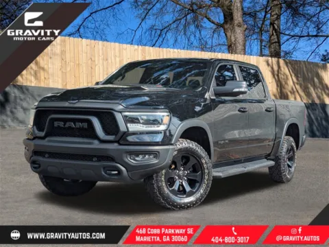 Black 2022 Ram 1500 Rebel for sale in Marietta, GA