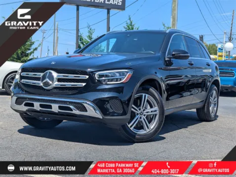 Black 2021 Mercedes-Benz GLC 300 for sale in Marietta, GA