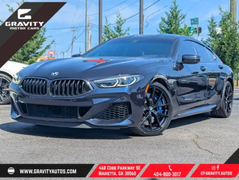 Black 2022 BMW 8 Series M850i xDrive Gran Coupe for sale in Marietta, GA