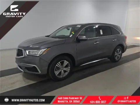 Gray 2019 Acura MDX 3.5L for sale in Marietta, GA