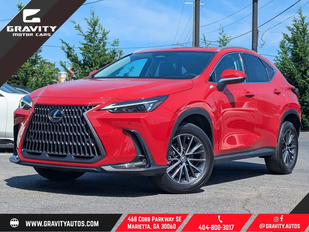 Red 2022 Lexus NX 350 Premium for sale in Marietta, GA