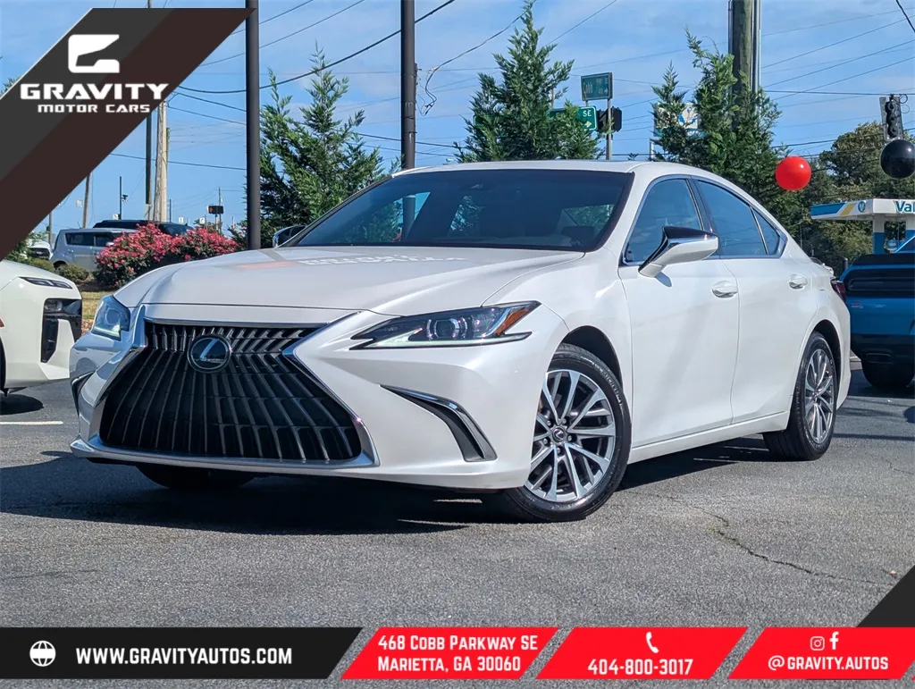 White 2023 Lexus ES 350 for sale in Marietta, GA