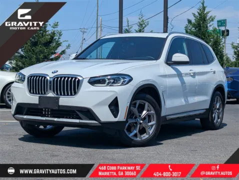 White 2024 BMW X3 xDrive30i for sale in Marietta, GA