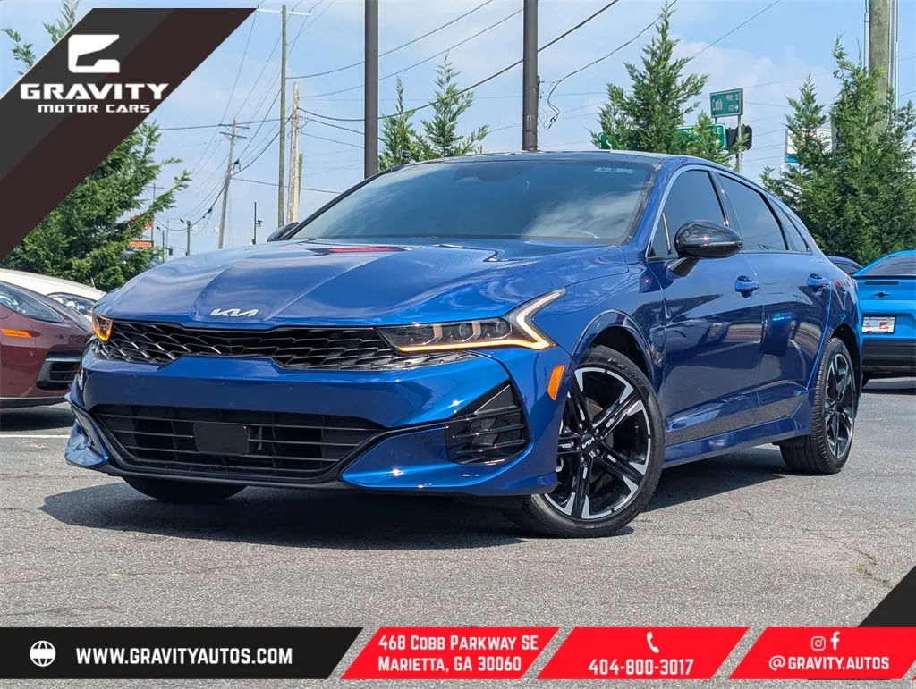 Blue 2024 Kia K5 GT-Line for sale in Marietta, GA