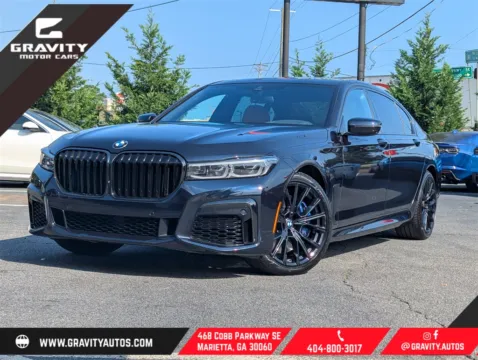 Black 2022 BMW 7 Series 740i xDrive for sale in Marietta, GA