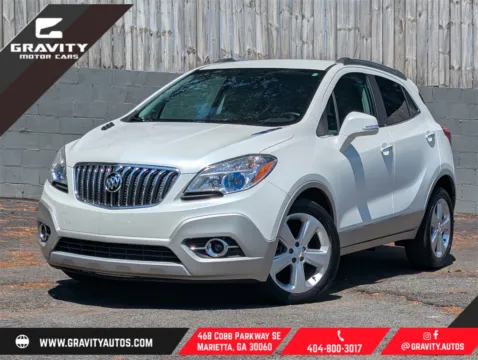 White 2015 Buick Encore Leather for sale in Marietta, GA