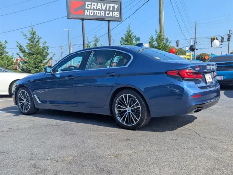 Another view of 2021 BMW 5 Series 530i for sale in Marietta, GA at Gravity Motor Cars