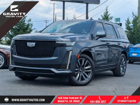 Gray 2021 Cadillac Escalade Sport Platinum for sale in Marietta, GA