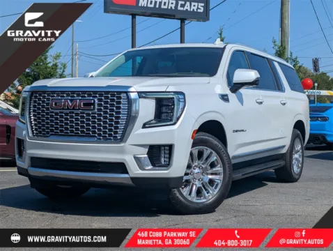 White 2022 GMC Yukon XL Denali for sale in Marietta, GA