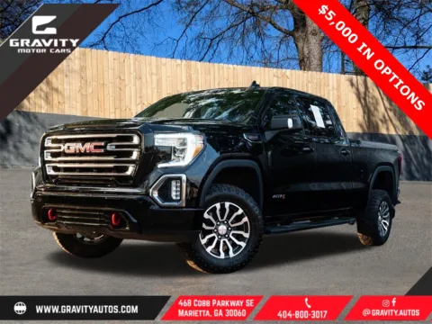 Black 2021 GMC Sierra 1500 AT4 for sale in Marietta, GA