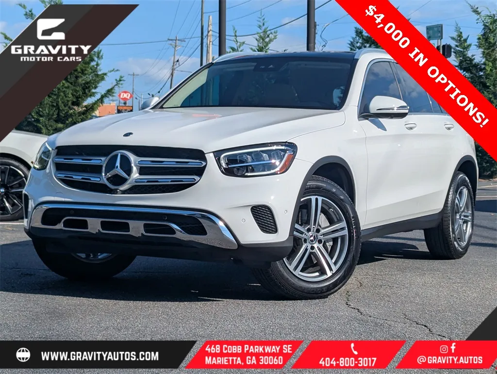 White 2022 Mercedes-Benz GLC 300 for sale in Marietta, GA