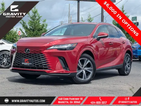 Red 2023 Lexus RX 350h for sale in Marietta, GA