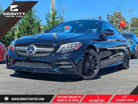 Black 2019 Mercedes-Benz C-Class C 43 AMG for sale in Marietta, GA