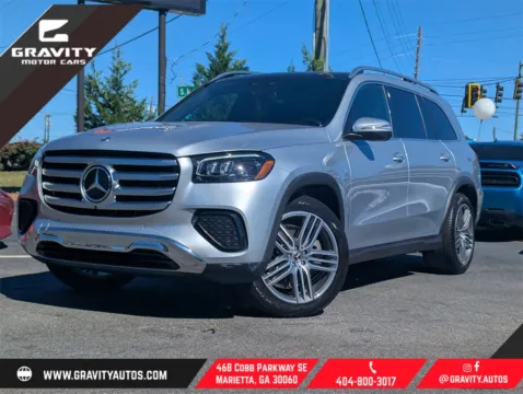 Silver 2024 Mercedes-Benz GLS 450 for sale in Marietta, GA