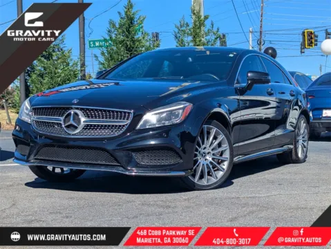 Black 2018 Mercedes-Benz CLS 550 for sale in Marietta, GA