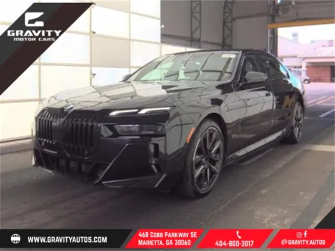 Black 2023 BMW i7 xDrive60 for sale in Marietta, GA