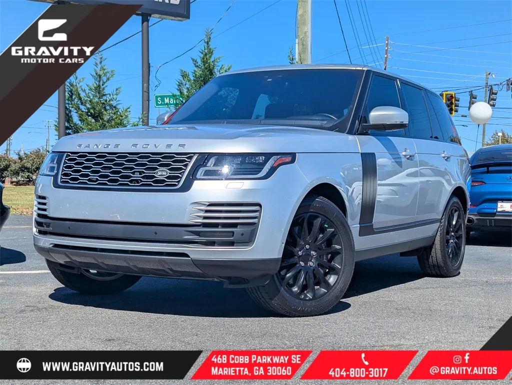 Silver 2020 Land Rover Range Rover HSE for sale in Marietta, GA