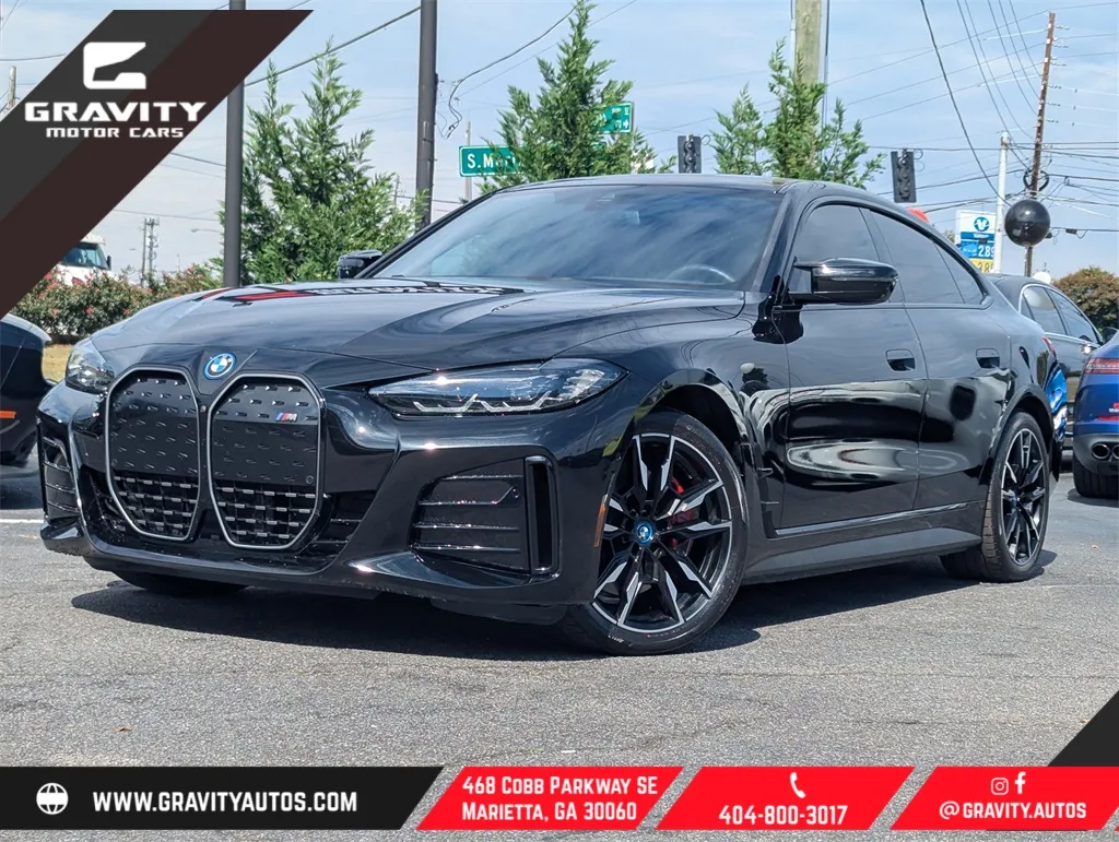 Black 2023 BMW i4 M50 for sale in Marietta, GA