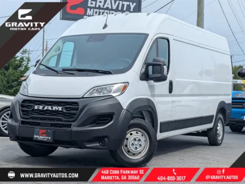 White 2023 Ram ProMaster 2500 High Roof for sale in Marietta, GA