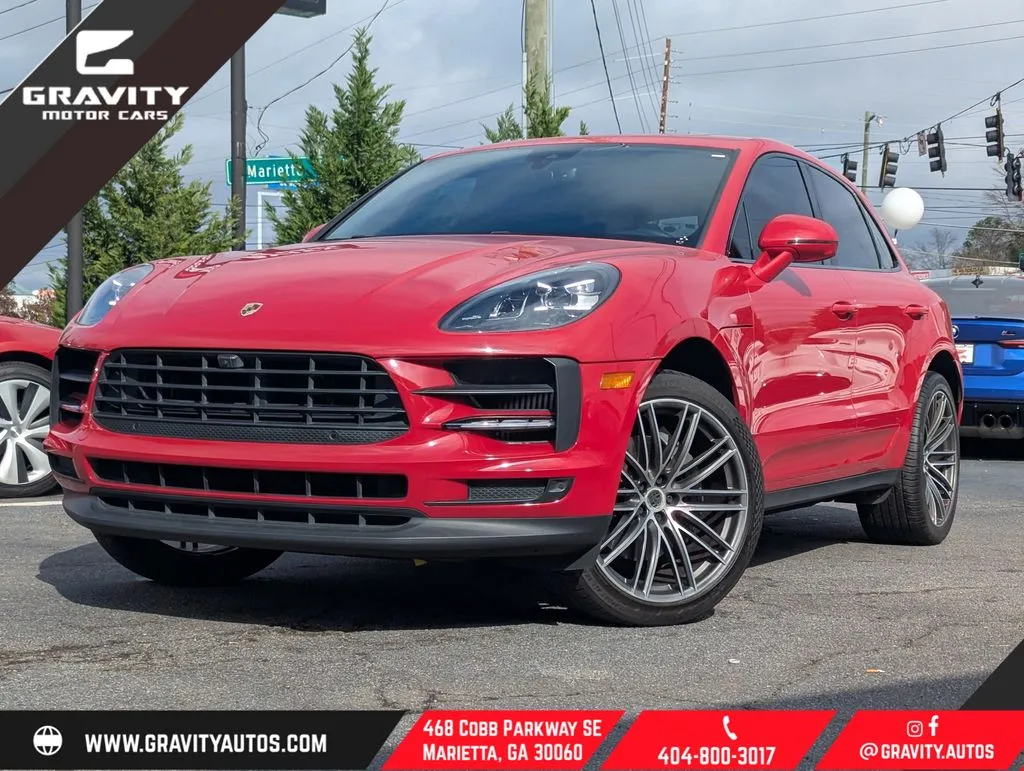 Red 2021 Porsche Macan S for sale in Marietta, GA