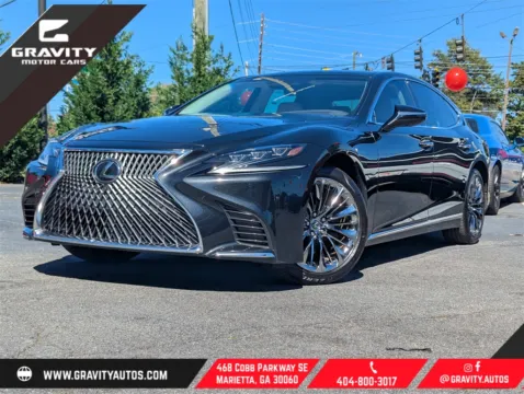 Black 2020 Lexus LS 500 Base for sale in Marietta, GA