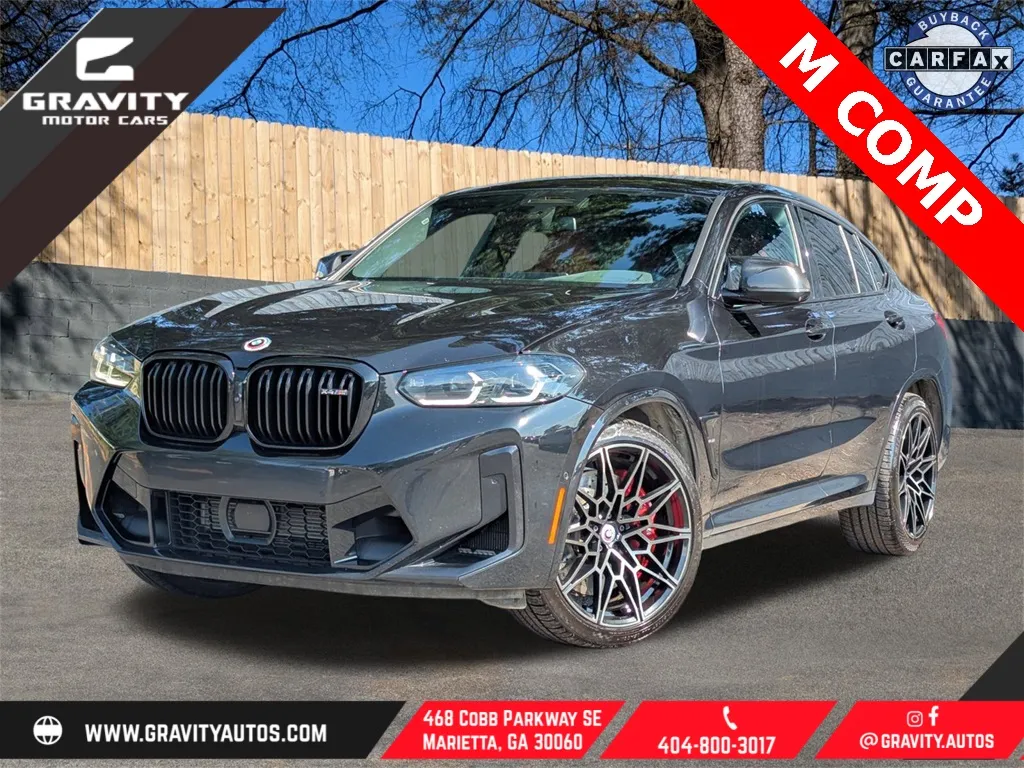 Black 2023 BMW X4 M for sale in Marietta, GA