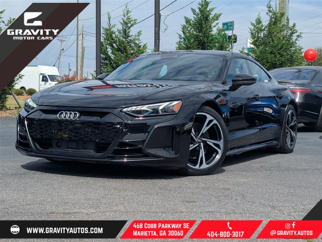 Black 2022 Audi e-tron GT Premium Plus for sale in Marietta, GA