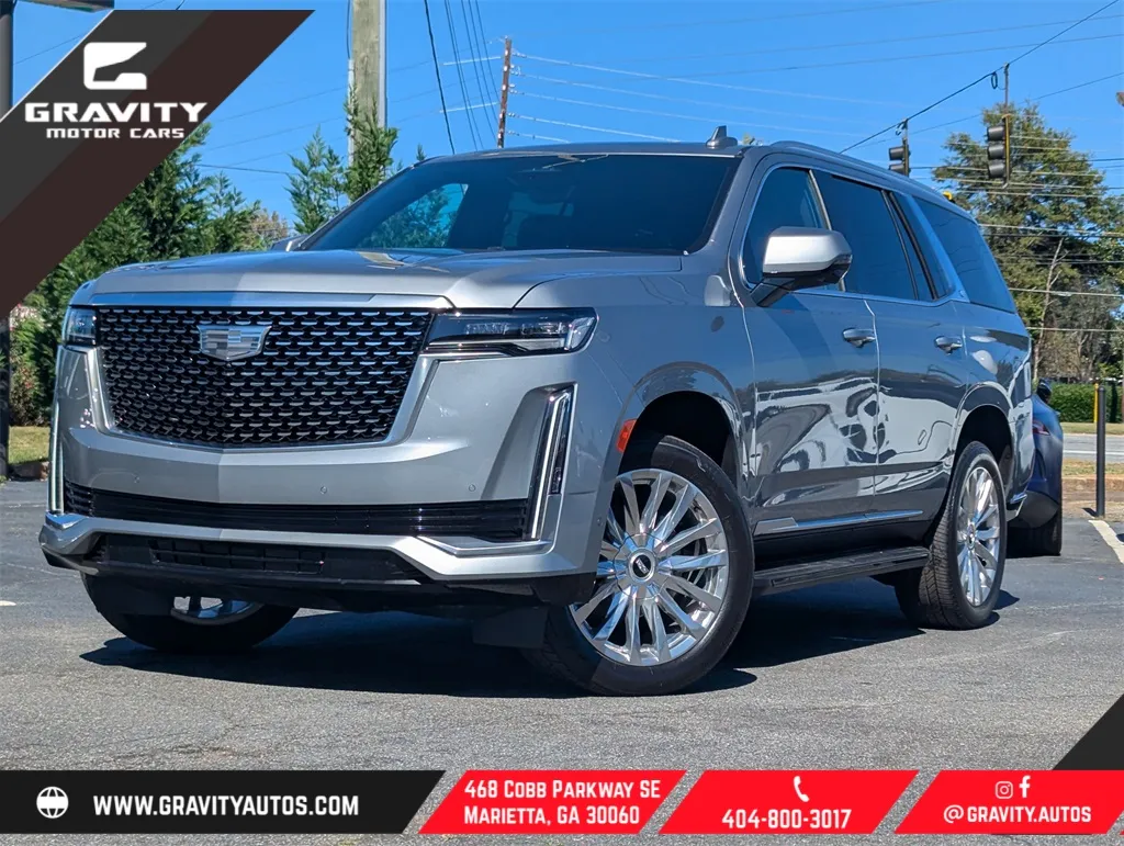 Silver 2024 Cadillac Escalade Premium Luxury for sale in Marietta, GA