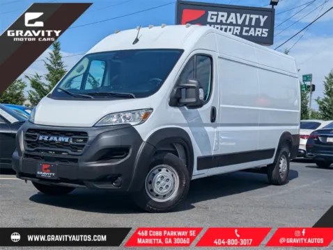 White 2023 Ram ProMaster 2500 High Roof for sale in Marietta, GA
