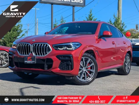 Red 2023 BMW X6 xDrive40i for sale in Marietta, GA