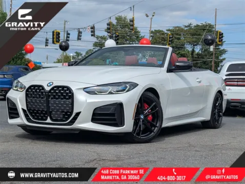 White 2023 BMW 4 Series M440i for sale in Marietta, GA