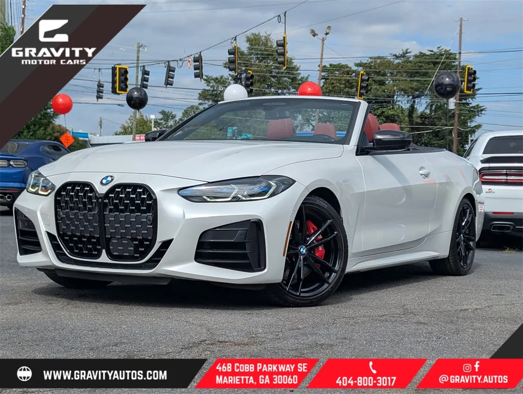 White 2023 BMW 4 Series M440i for sale in Marietta, GA