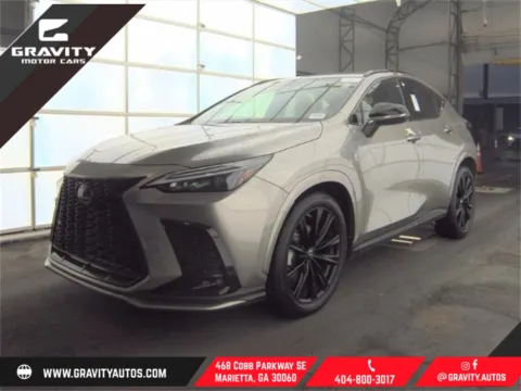 Silver 2022 Lexus NX 350 F SPORT Handling for sale in Marietta, GA