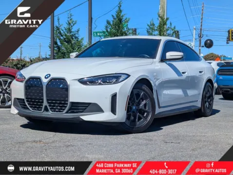 White 2022 BMW i4 eDrive40 for sale in Marietta, GA