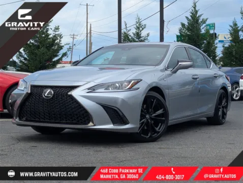 Silver 2022 Lexus ES 350 F Sport for sale in Marietta, GA