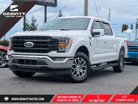 White 2021 Ford F-150 Lariat for sale in Marietta, GA