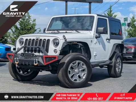 White 2014 Jeep Wrangler Sport for sale in Marietta, GA