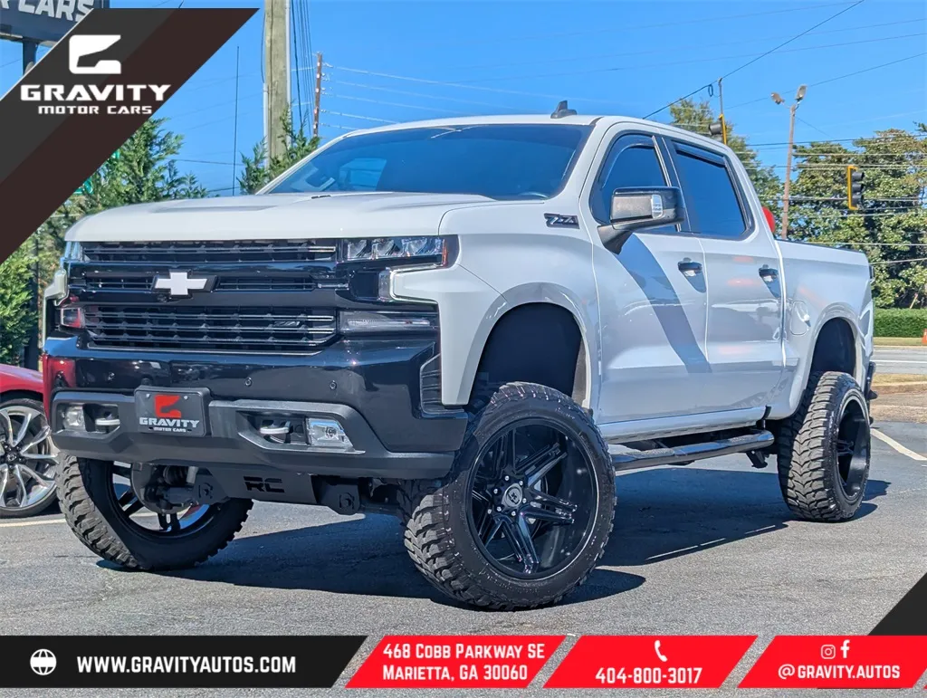 White 2022 Chevrolet Silverado 1500 LTD LT Trail Boss for sale in Marietta, GA