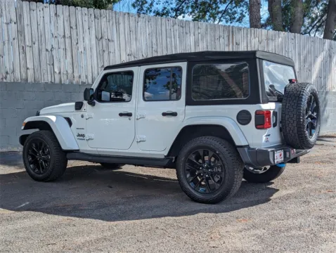 Another view of 2022 Jeep Wrangler Unlimited Sahara 4xe for sale in Marietta, GA at Gravity Motor Cars