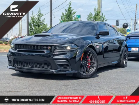 Black 2022 Dodge Charger R/T Scat Pack Widebody for sale in Marietta, GA