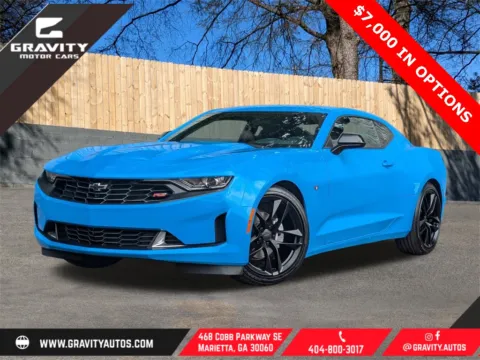 Blue 2023 Chevrolet Camaro 2LT for sale in Marietta, GA