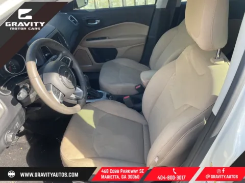 White 2018 Jeep Compass Sport for sale in Marietta, GA