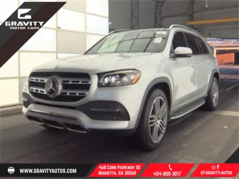 Silver 2021 Mercedes-Benz GLS 450 for sale in Marietta, GA