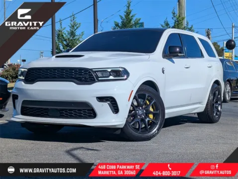 White 2021 Dodge Durango SRT Hellcat for sale in Marietta, GA