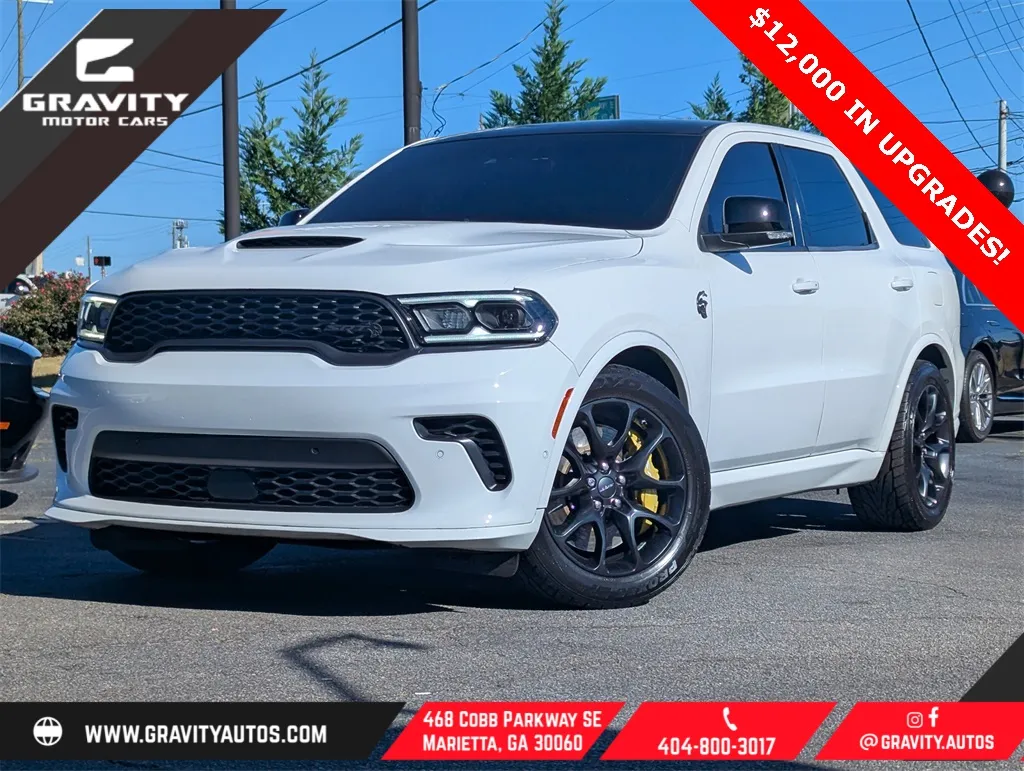 White 2021 Dodge Durango SRT Hellcat for sale in Marietta, GA